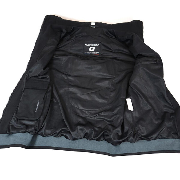 Harisson - Sweat zippé à capuche femme Stingray Lady Noir / Gris