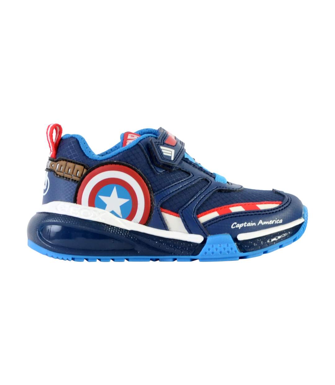 Basket Cuir Enfant Geox Bayonyc