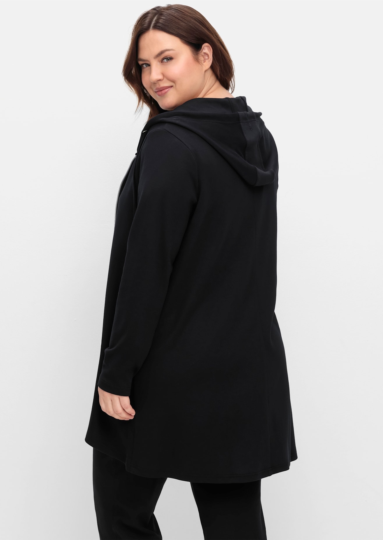 Sheego Shirtjacke »Sweatjacke«, 1 Stk.