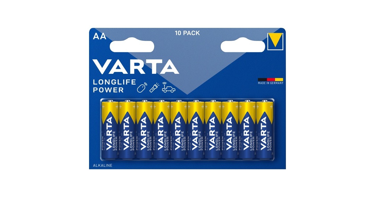 VARTALonglife Power AA (LR06) batterij  (10 stuks)