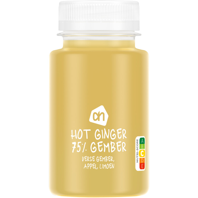 AH Hot ginger 75% gember verse gember appel