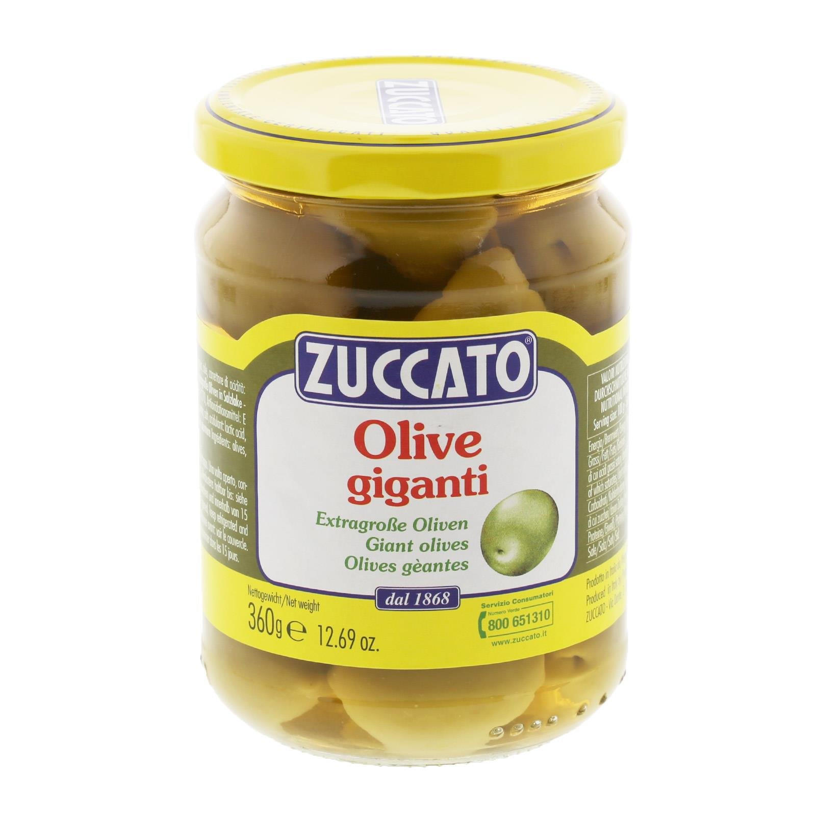 Zuccato Extragroße Oliven