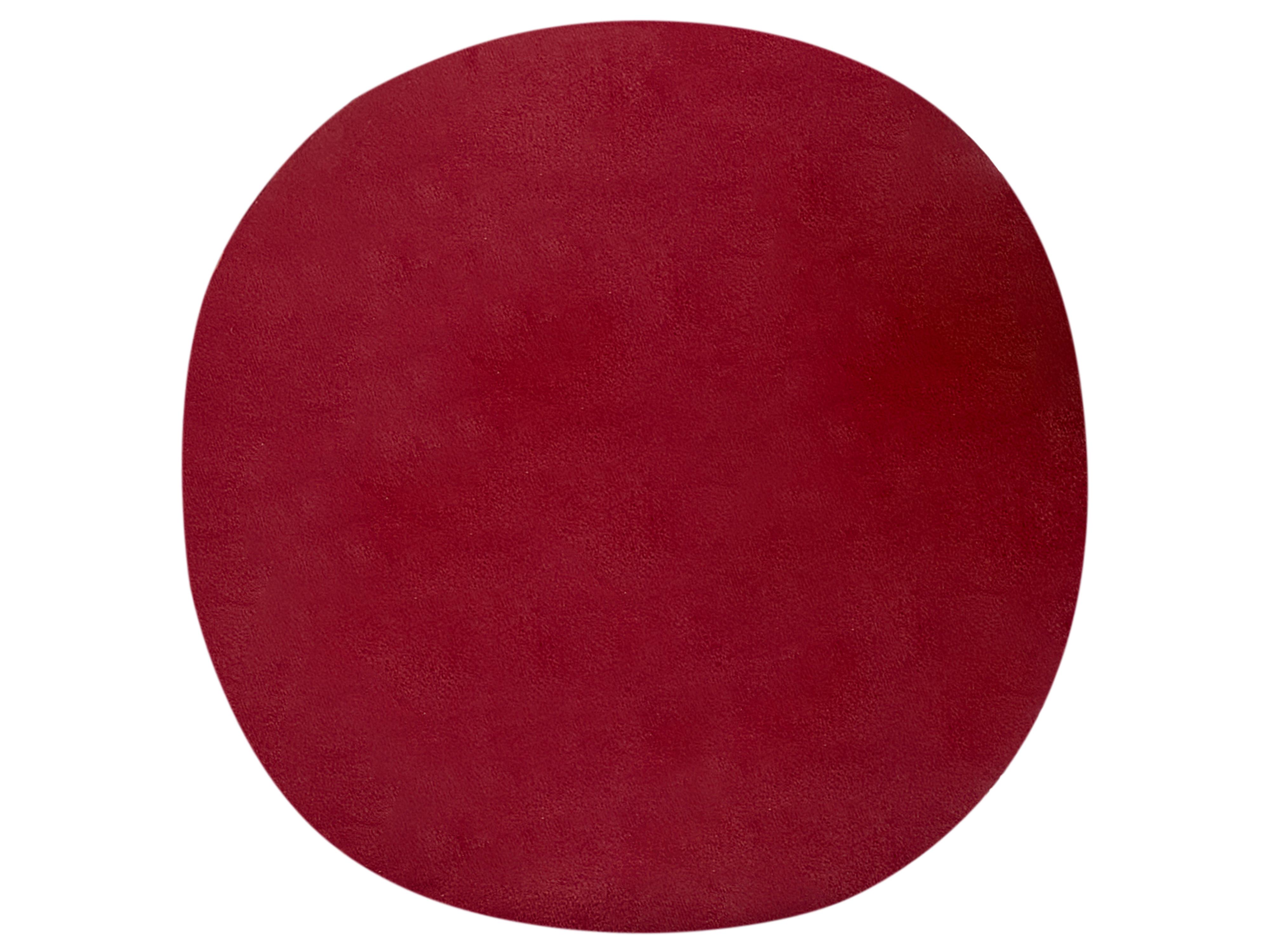 Set van 2 sierkussens SWIRL CANDY Bouclé 40 x 40 cm Rood