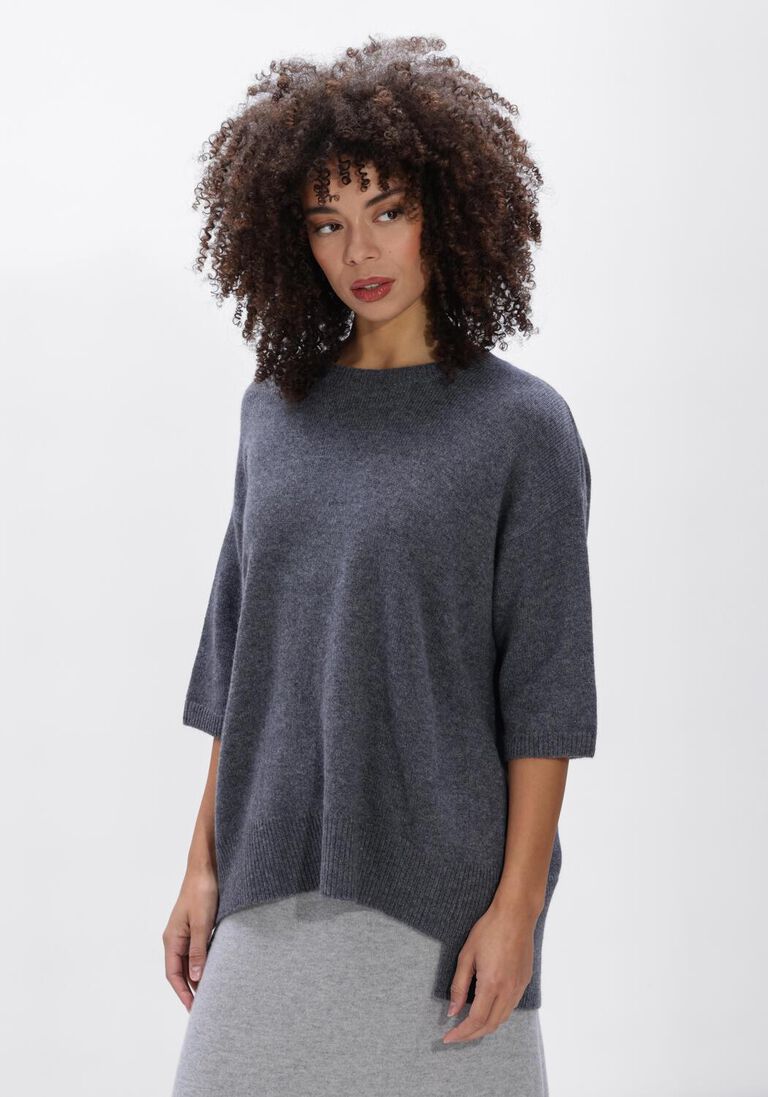 donkergrijze lisa yang trui camille sweater