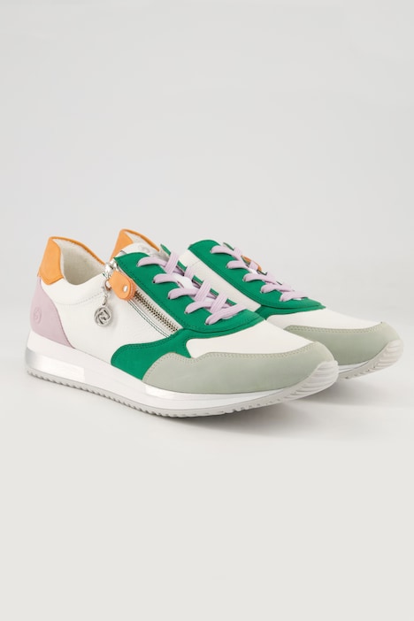 Remonte x Elle Leder-Sneaker, Wechselfußbett, Weite F 1/2