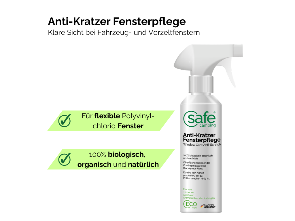 SAFE CAMPING Anti-Kras ramenverzorging - 250 ml