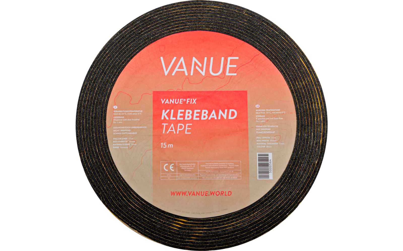 Vanue Fix Klebeband 15m