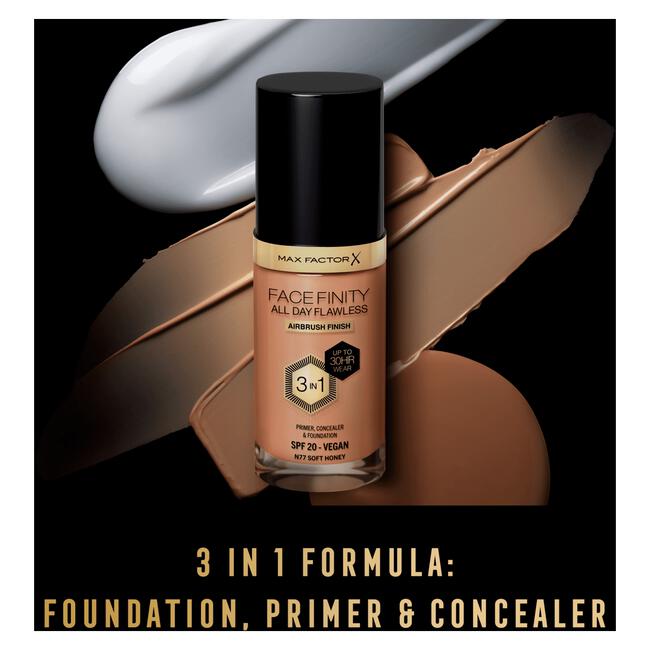 Max Factor Facefinity Foundation Soft Honey/N77 30 ML