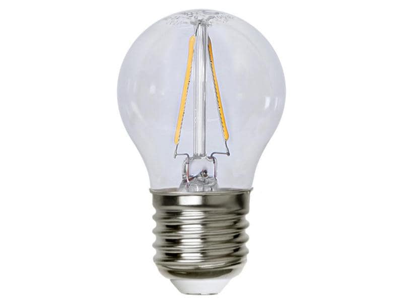 Star Trading Lampe 2 W (25 W) E27 Warmweiss Klares Filament-Leuchtmittel