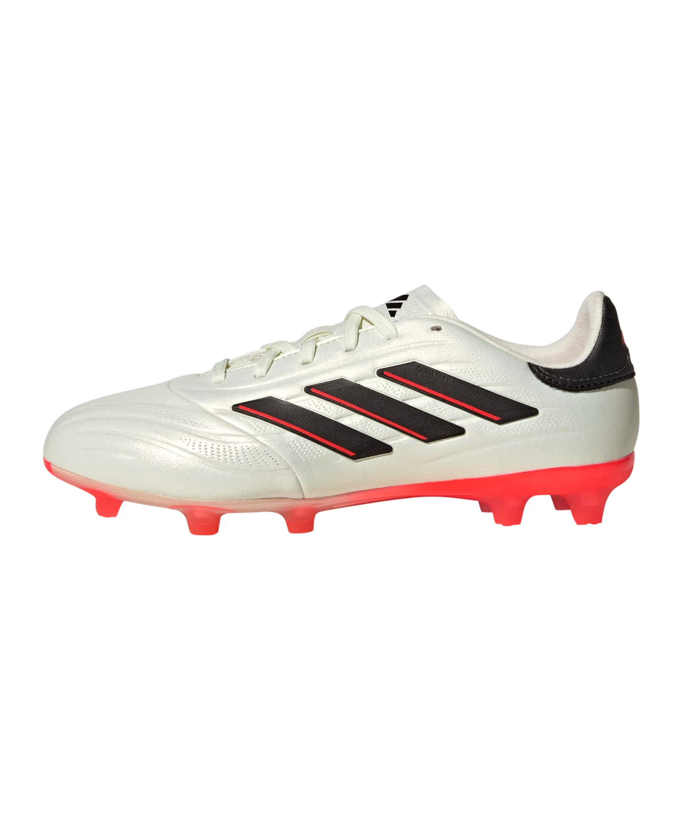 adidas COPA Pure 2 Elite FG Solar Energy Kids Weiss Schwarz Rot