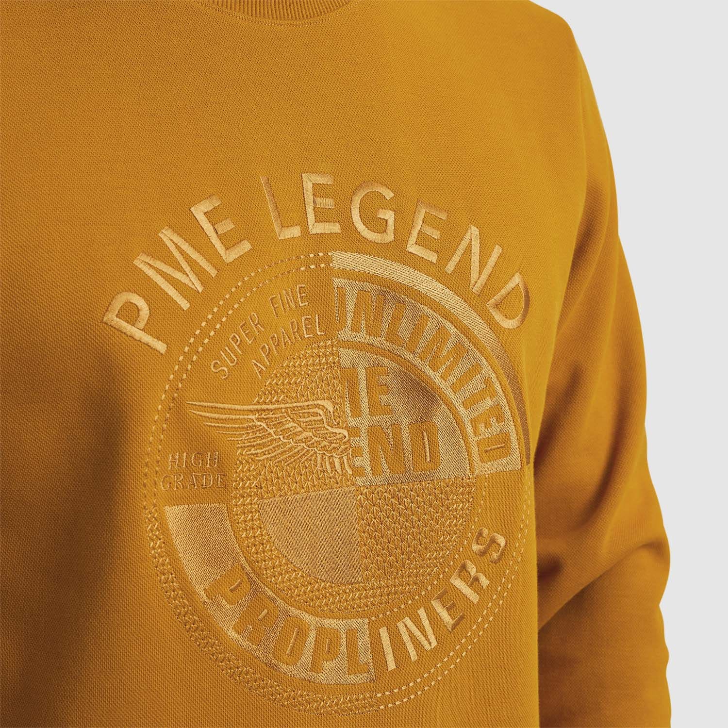 PME Legend  Crewneck Pique Double Face Sweat