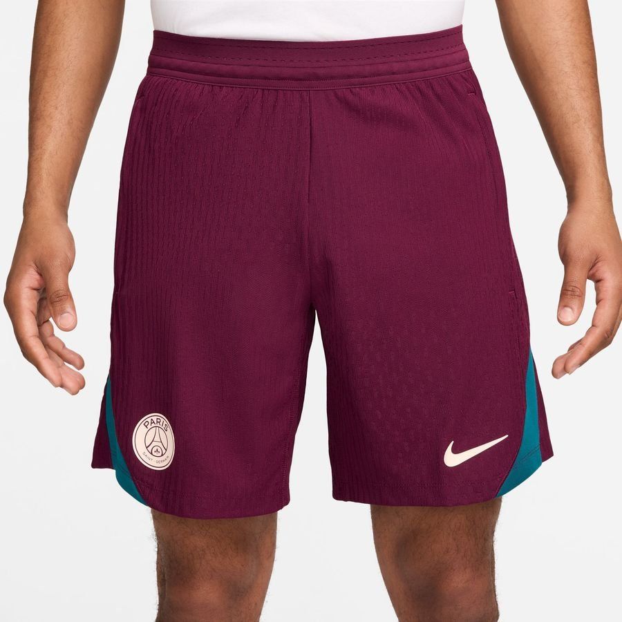 Paris Saint-Germain Short d'Entraînement Dri-FIT ADV Strike Elite - Bordeaux/Geode Teal/Orange
