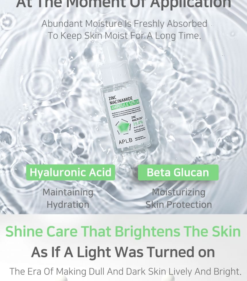 APLB - Zink Niacinamide Ampullen Serum