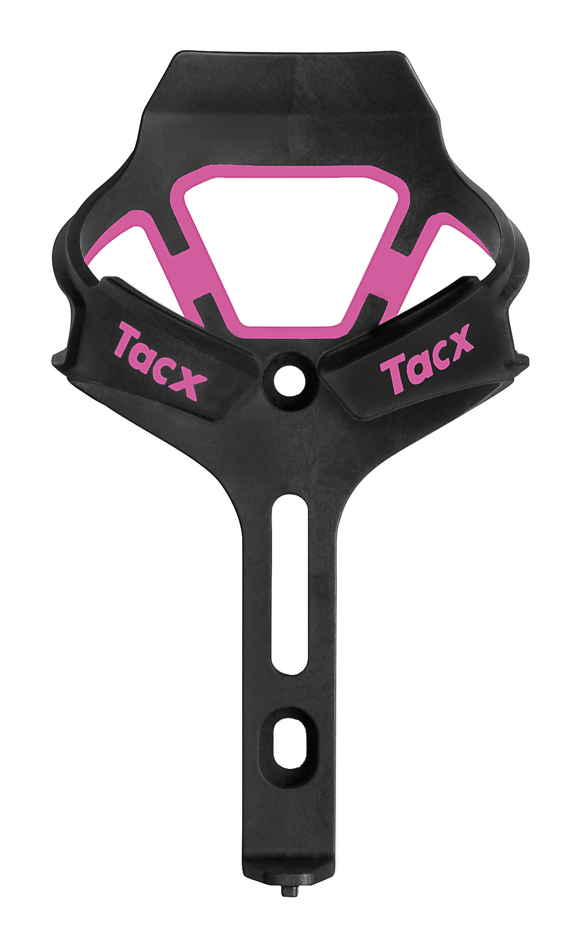 Tacx Ciro carbon flaskeholder mat sort/pink