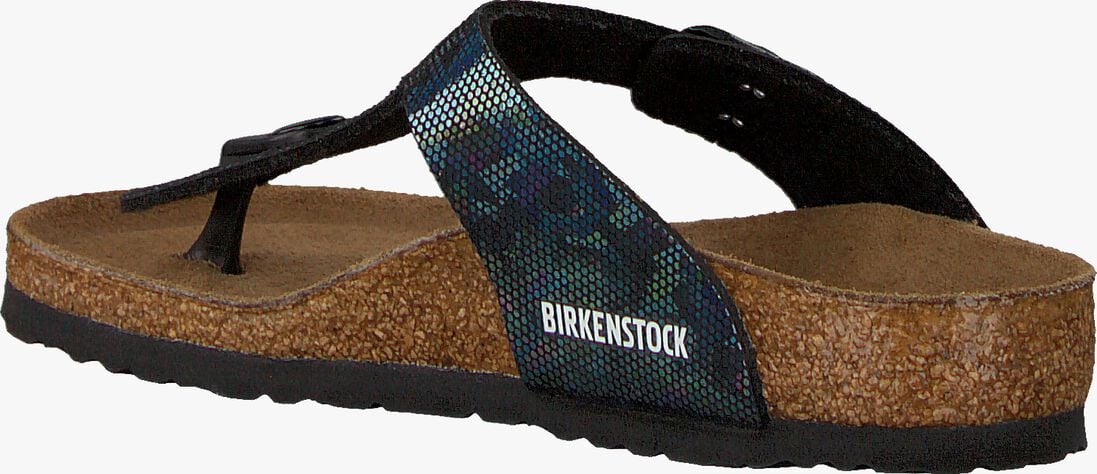BIRKENSTOCK zwarte birkenstock teenslippers gizeh kids
