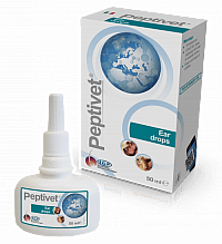 Peptivet Eardrops Oordruppels Hond Kat 50 ml | 13186