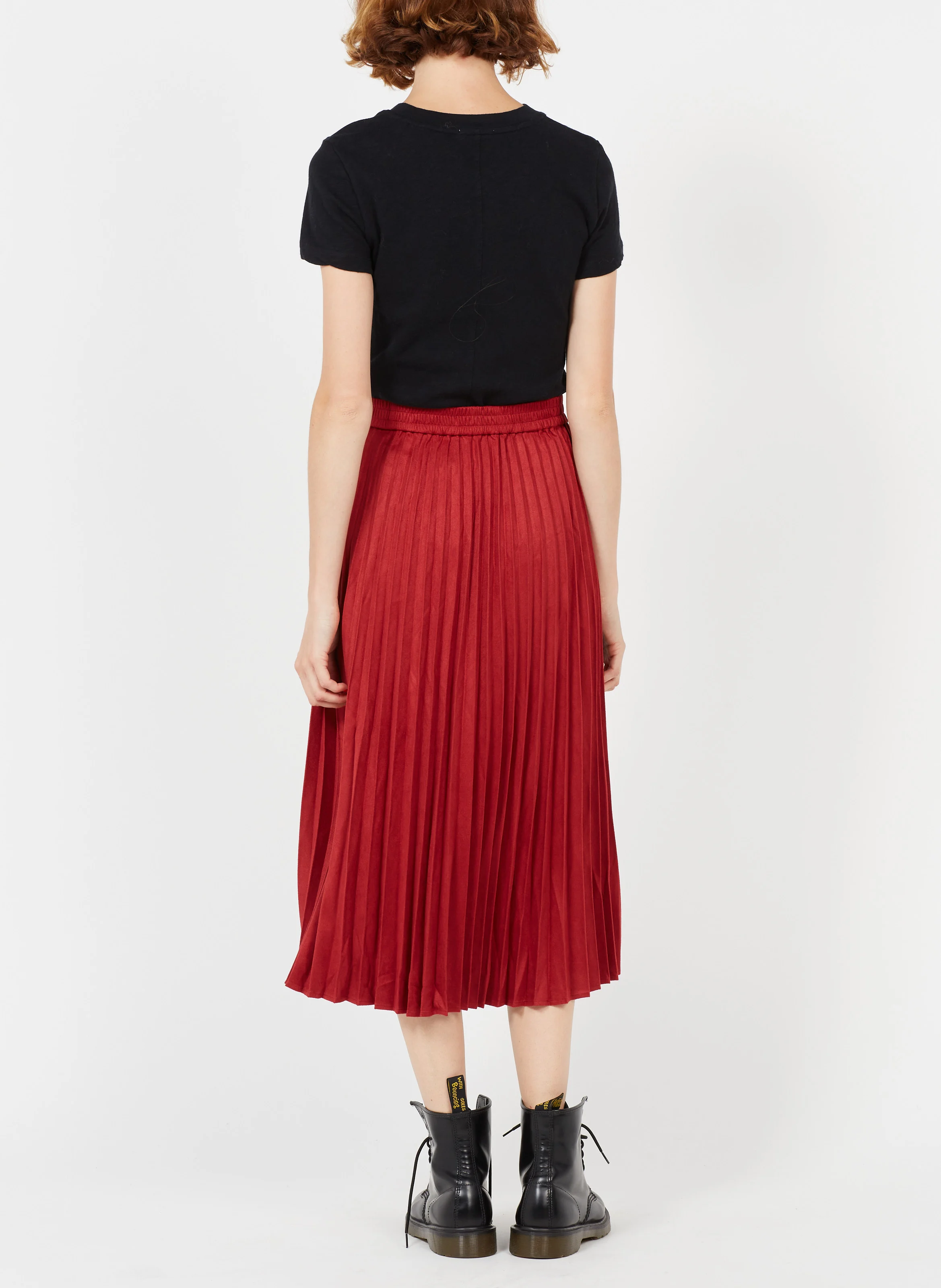 SONOMA - Tee-shirt col rond droit en coton | Noir