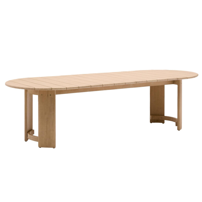 Kave Home Xoriguer tuintafel 280x110 eucalyptus
