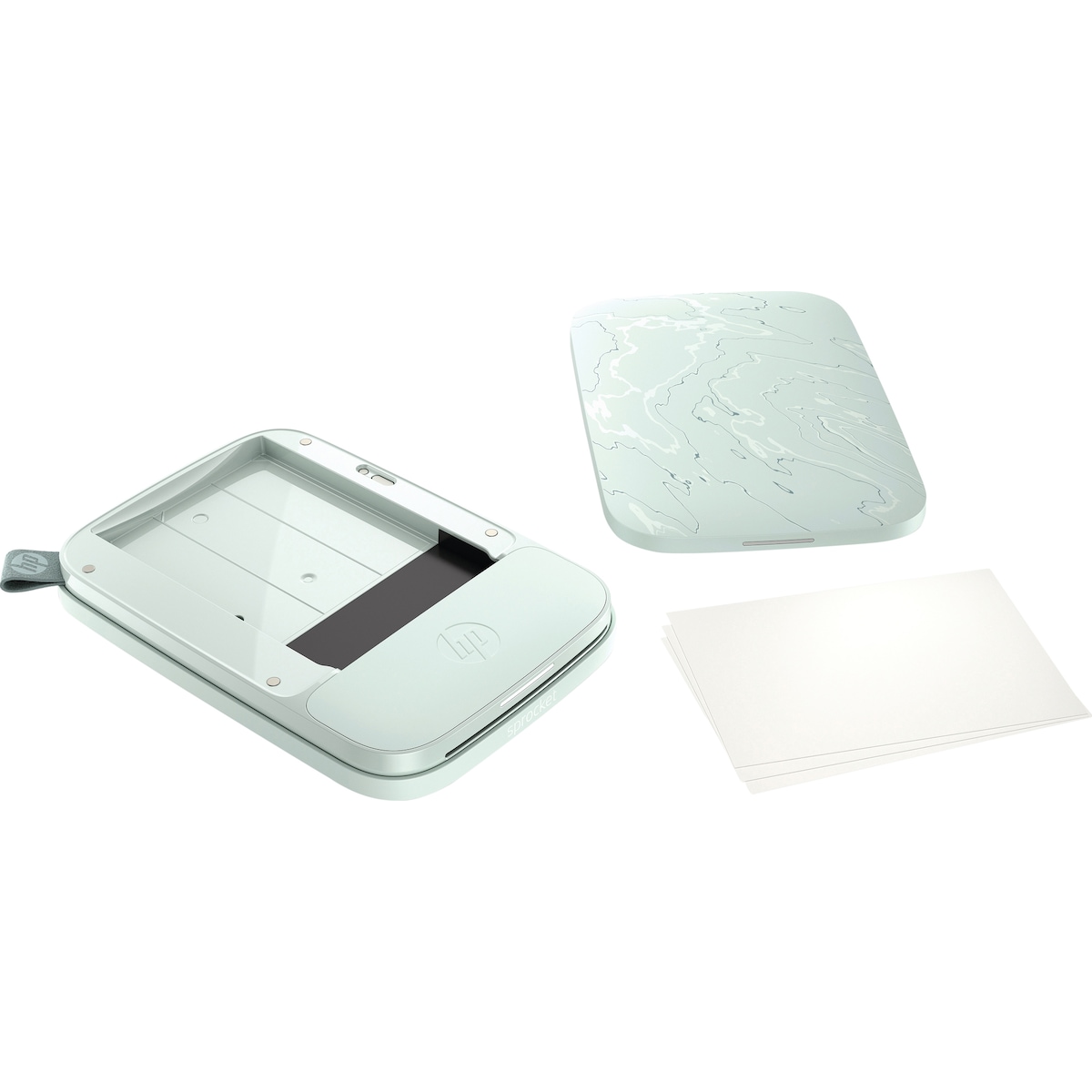 HP Sprocket Select Eclipse mobil fotoskriver (grå)