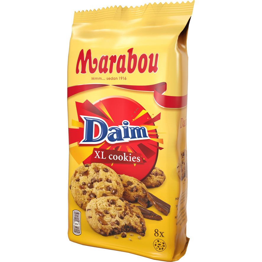 Marabou Daim XL Cookies 184g MHD:24.5.25