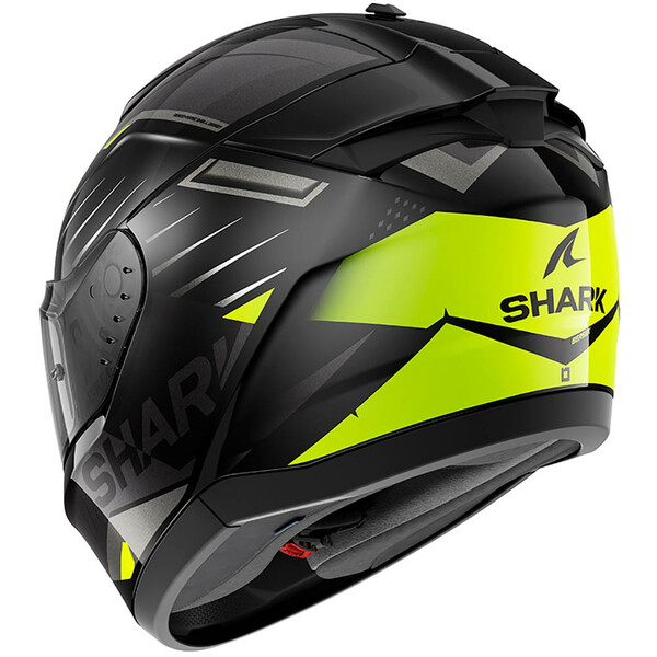 Shark - Casque Ridill 2 Bersek Gris brillant / Noir / Jaune