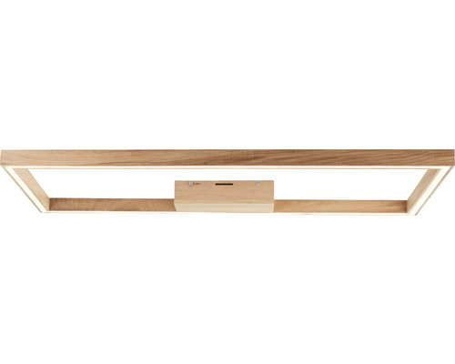 LED plafondlamp 24W 2600 lm 3000K 38x83 cm Delgrosso geolied eiken