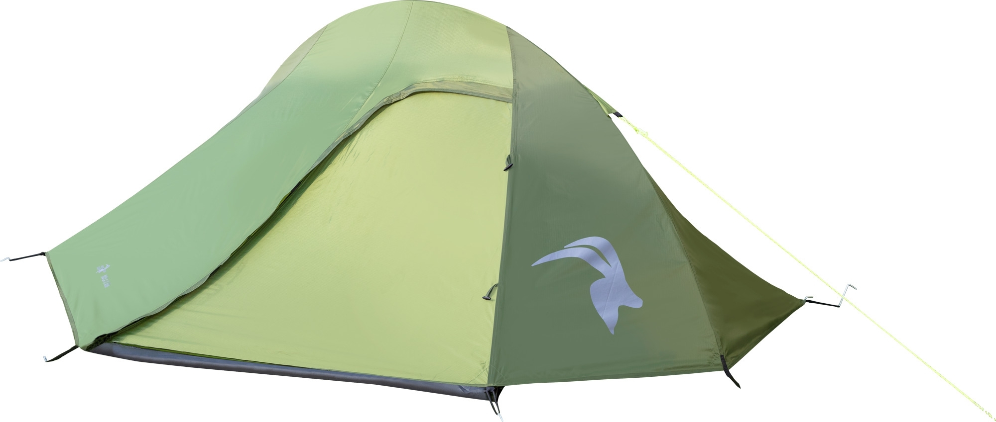 Mountain Guide Nola II Alu Trekkingzelt dunkelgrün für 2 Personen