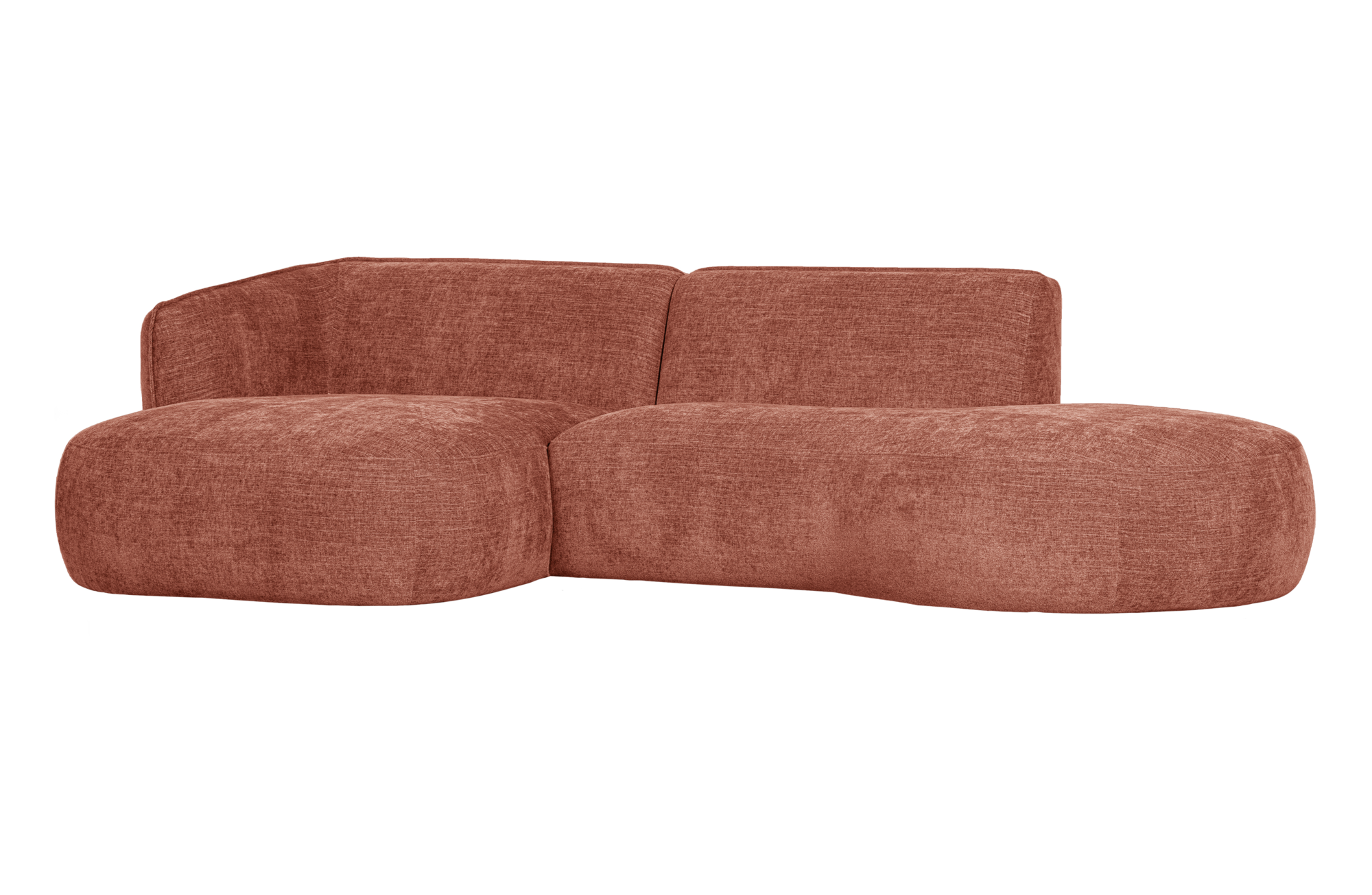 WOOOD Exclusive chaise longue Polly links Polly chaise longue links - Roze