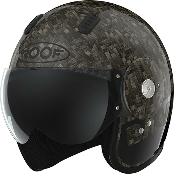 Roof - Casque RO15 Bamboo Noir Brillant