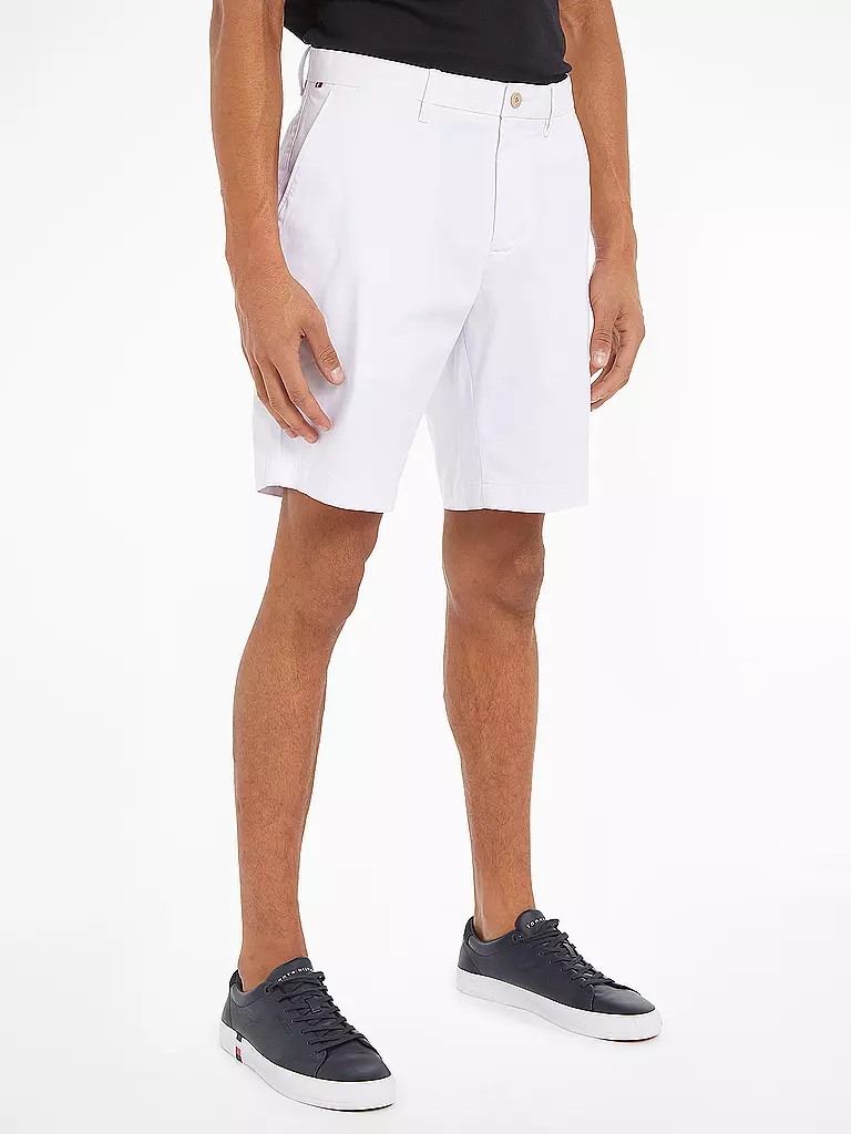TOMMY HILFIGER Shorts Relaxed Tapered HARLEM 1985 weiss