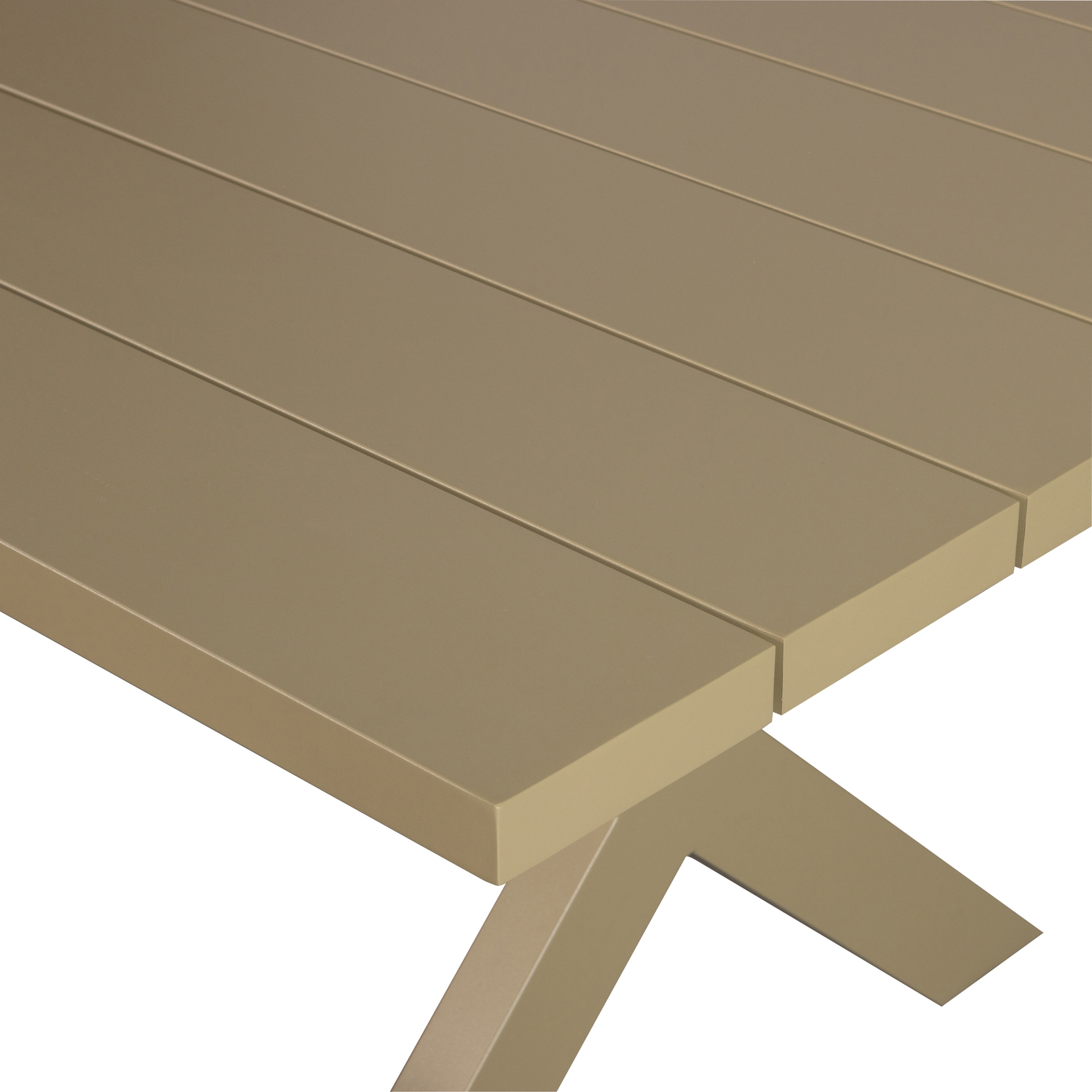 Gartentisch DELTA 220 x 105 cm sandgrün