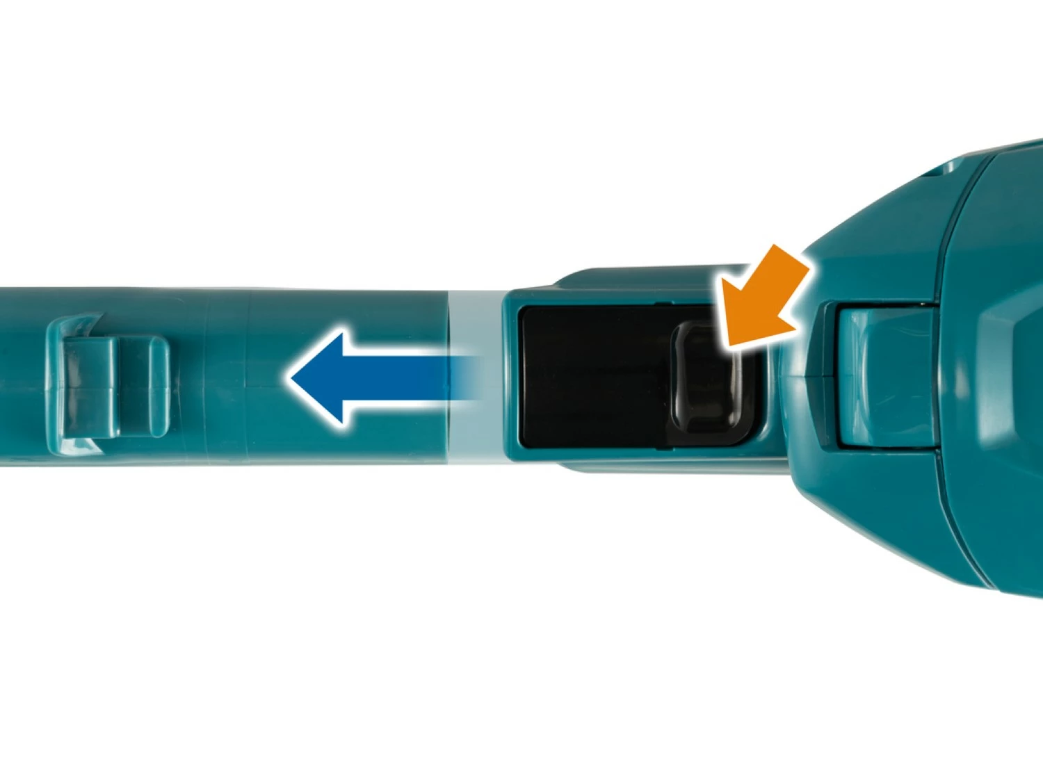 Makita CL002GZ01 40V Max Li-Ion Accu Stofzuiger body - 1200 l/min - koolborstelloos - blauw