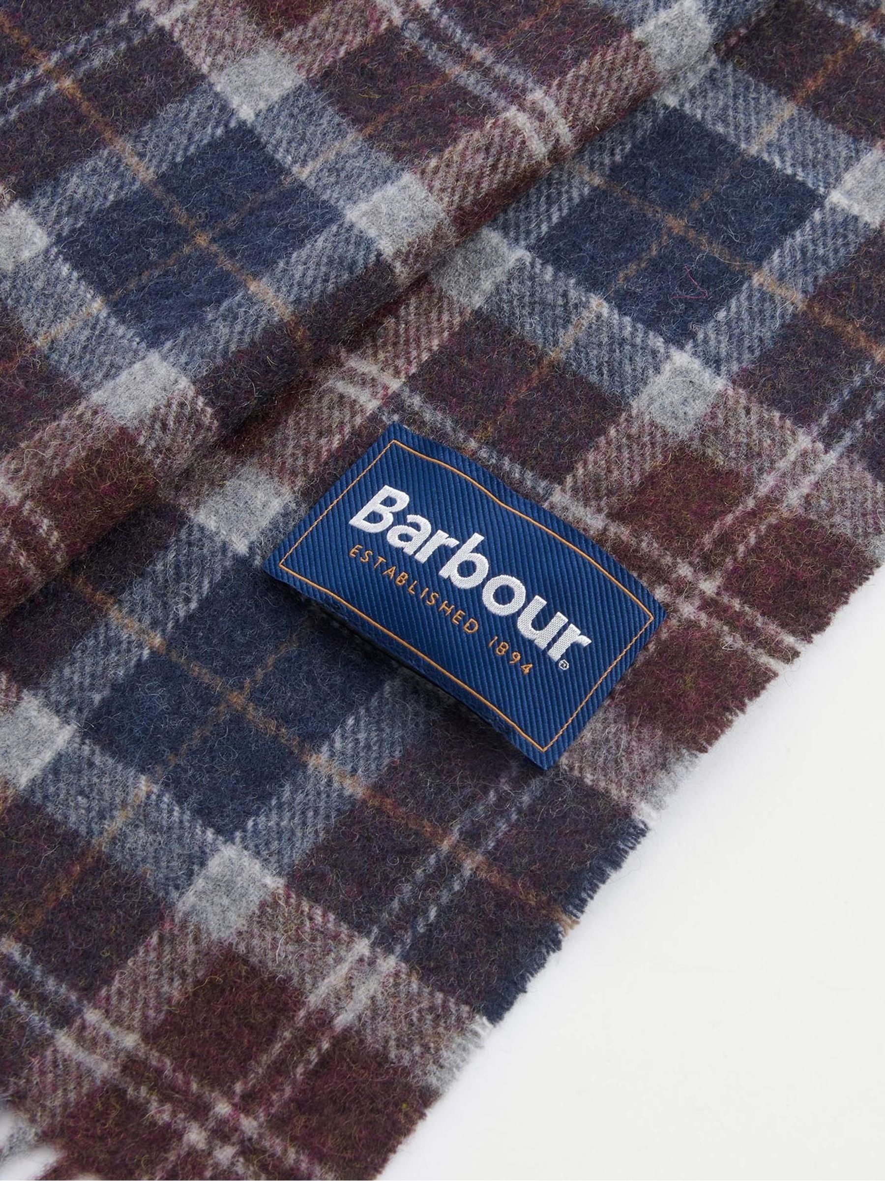 Blauw - Barbour® Tartan Lambswool Scarf