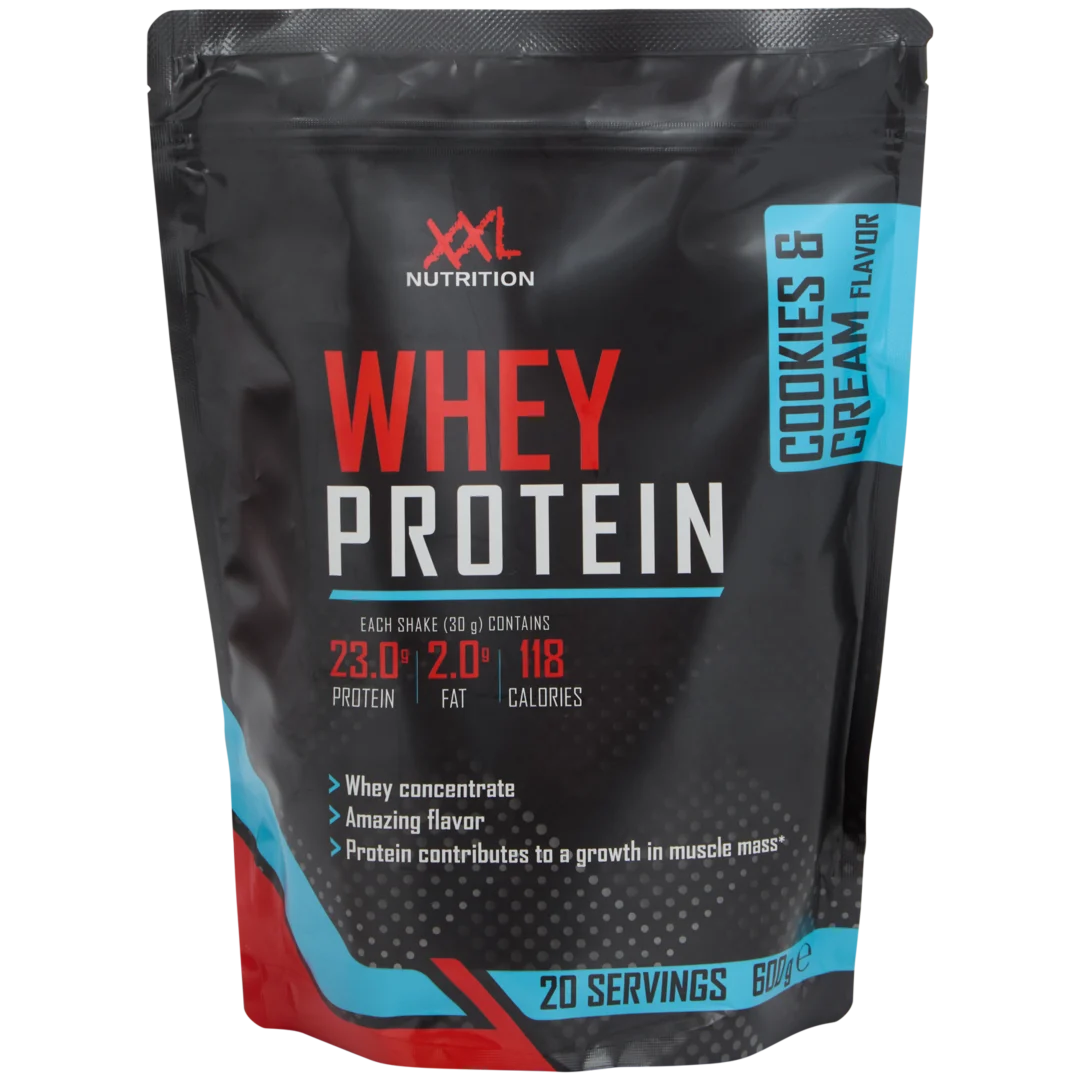 Protéines de lactosérum en poudre XXL Nutrition Cookies & Cream