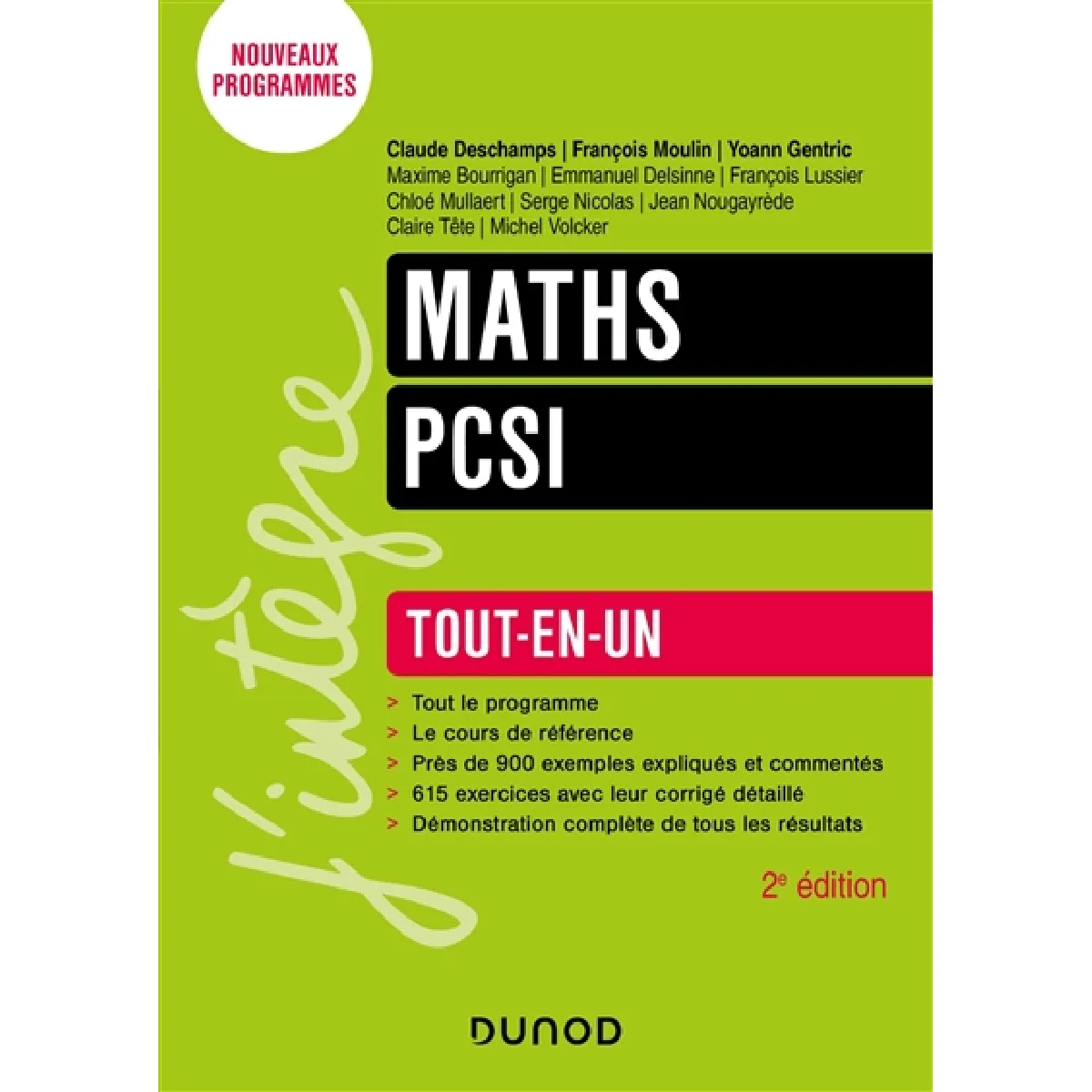 Maths PCSI : tout-en-un