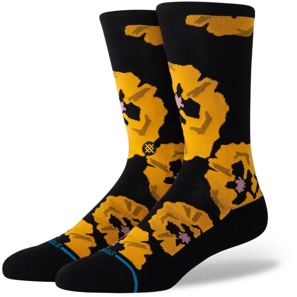 Chaussette STANCE POPPYLAND CREW BLACK