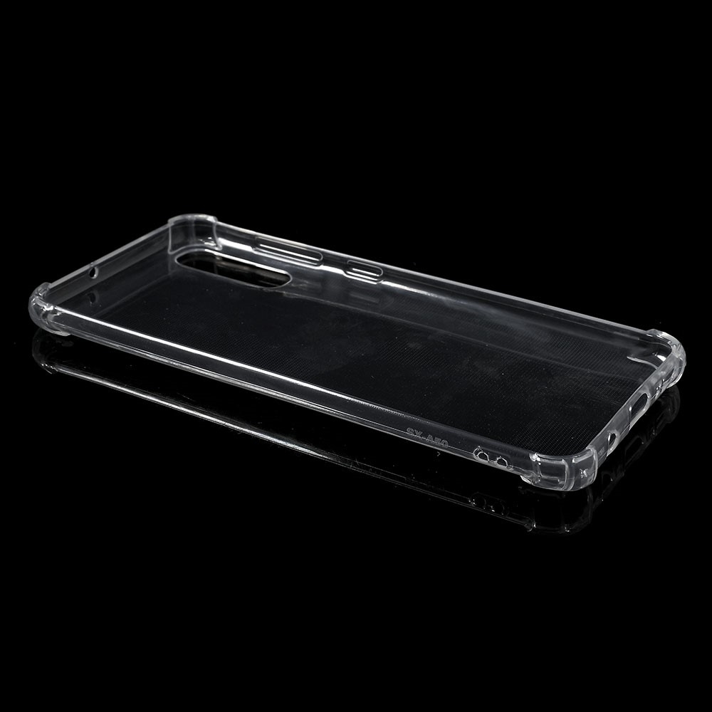 Samsung Galaxy A50 / A30s Gummi Case Hülle Air Cushion Fallschutz - Transparent