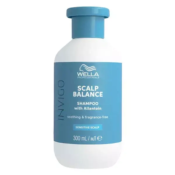Shampoo Wella Professionals Invigo Scalp Balance para couro cabeludo sensível 300ml