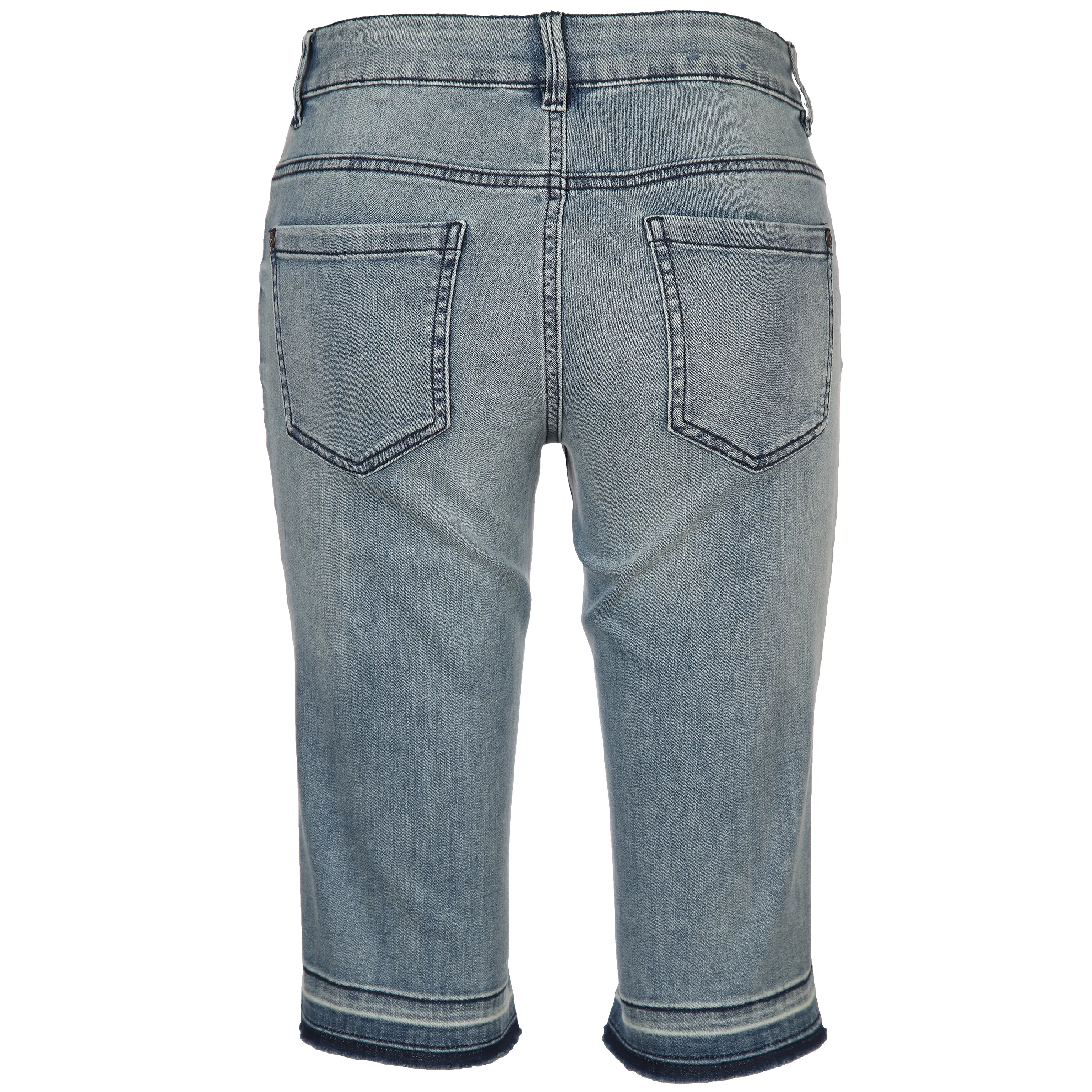 Damen Bermuda mit Saumkante