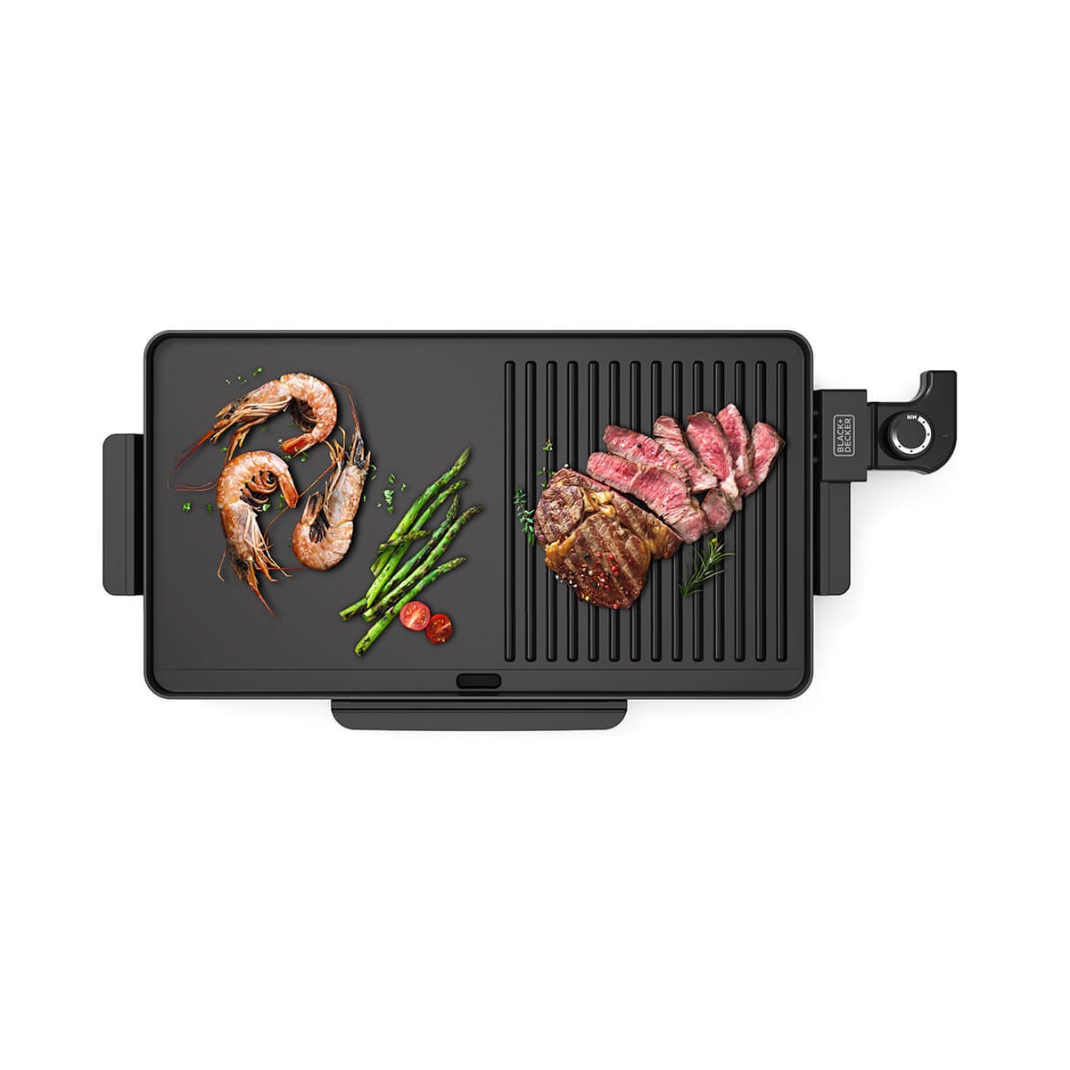 BLACK+DECKER Bordgrill 2000W Sort