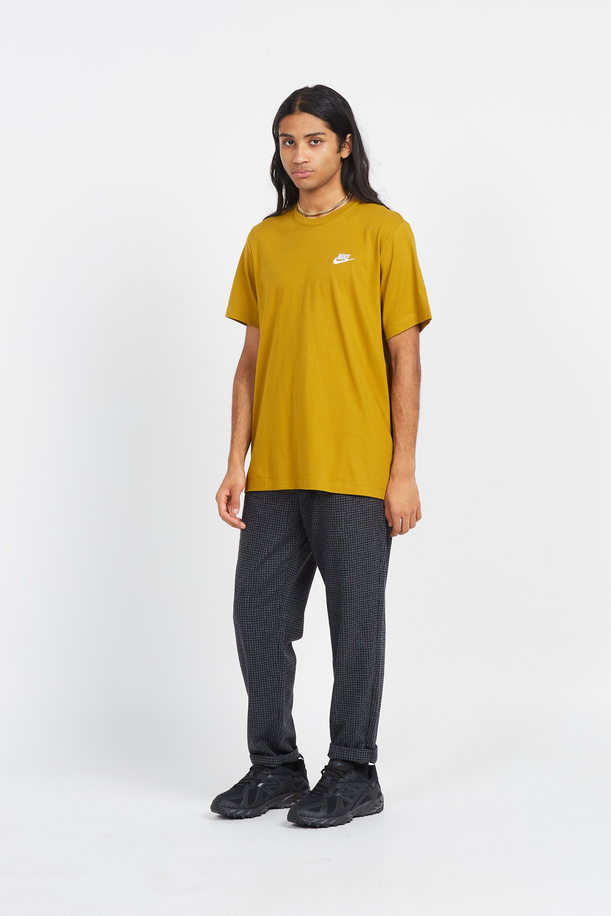 NIKE T-shirt CLUB SS Marron