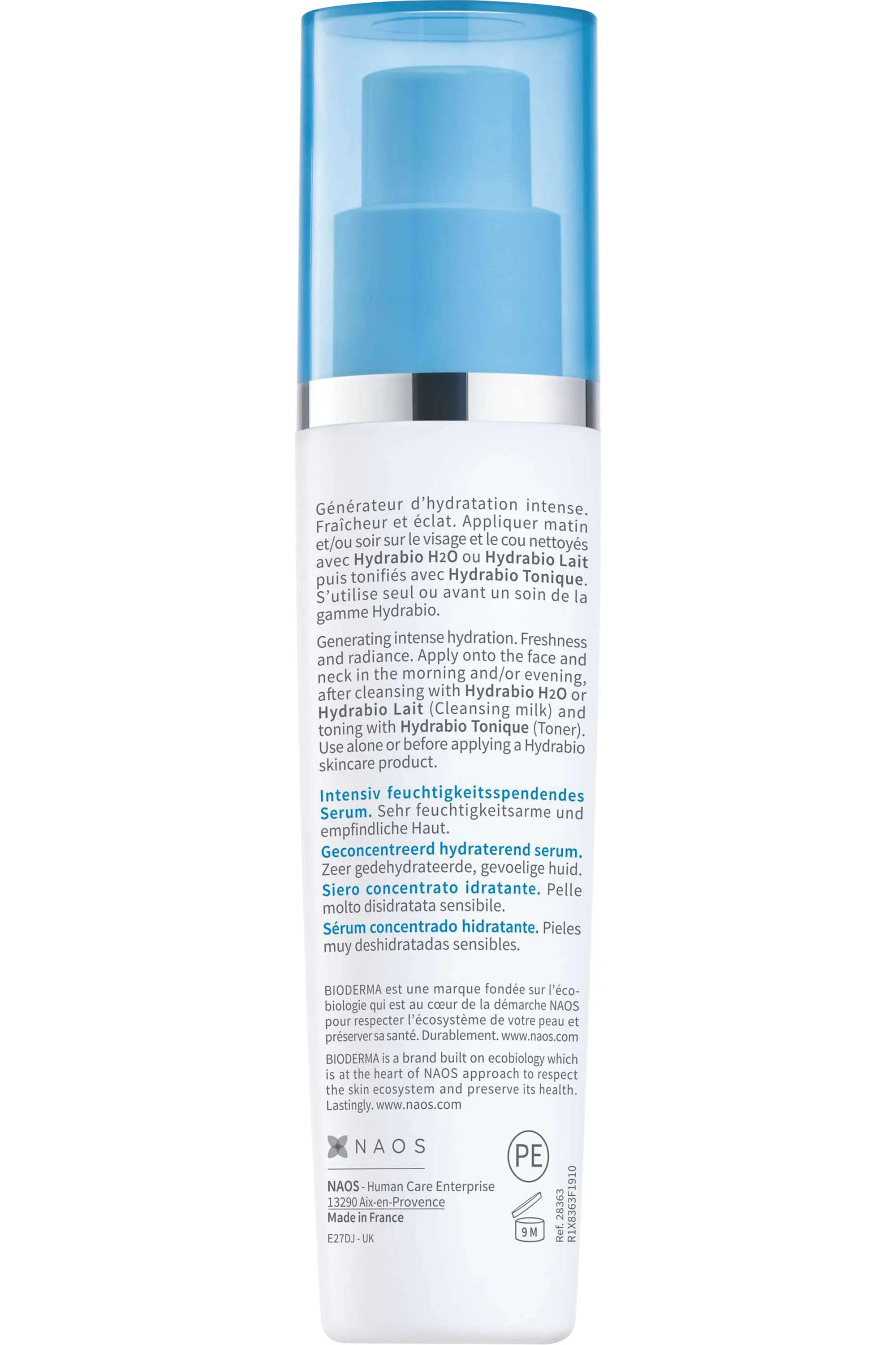 Bioderma Sérum concentré hydratant Hydrabio-40 ml