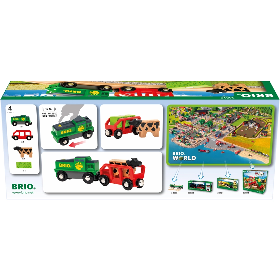 BRIO® Bauernhof-Batterie-Zug