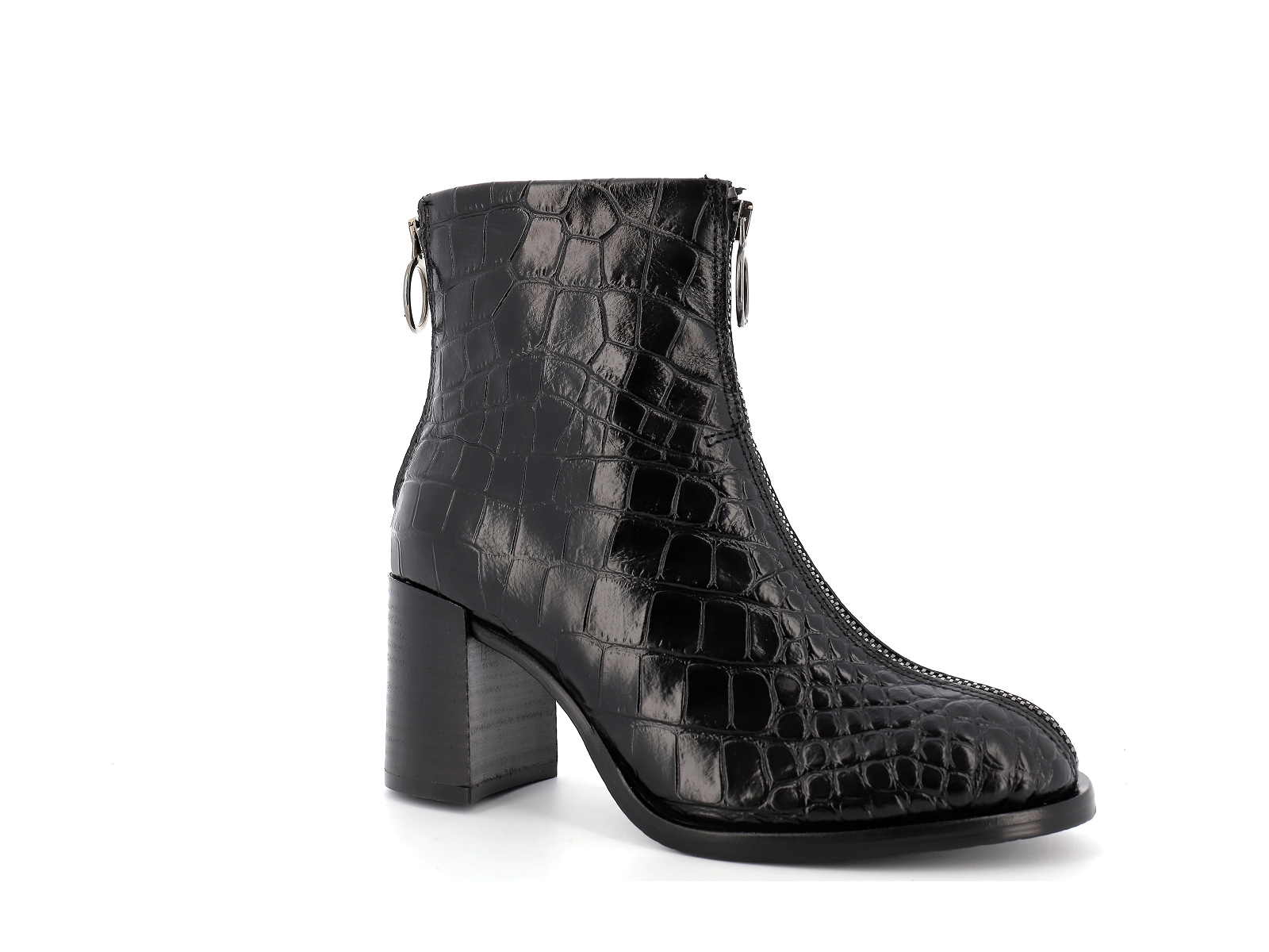 Metamorf ose-KARER Cuir Noir Ecaille