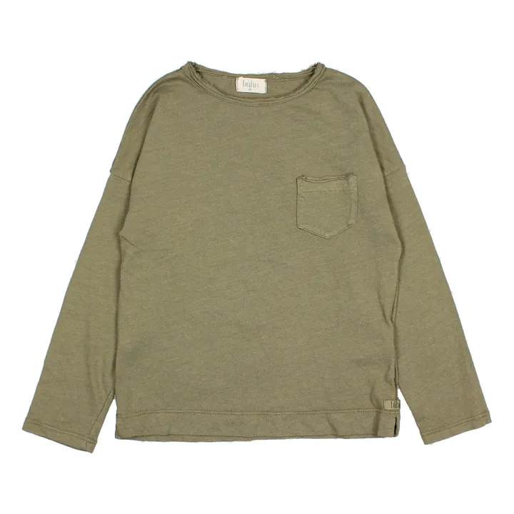 Búho T-shirt Lin | Vert kaki