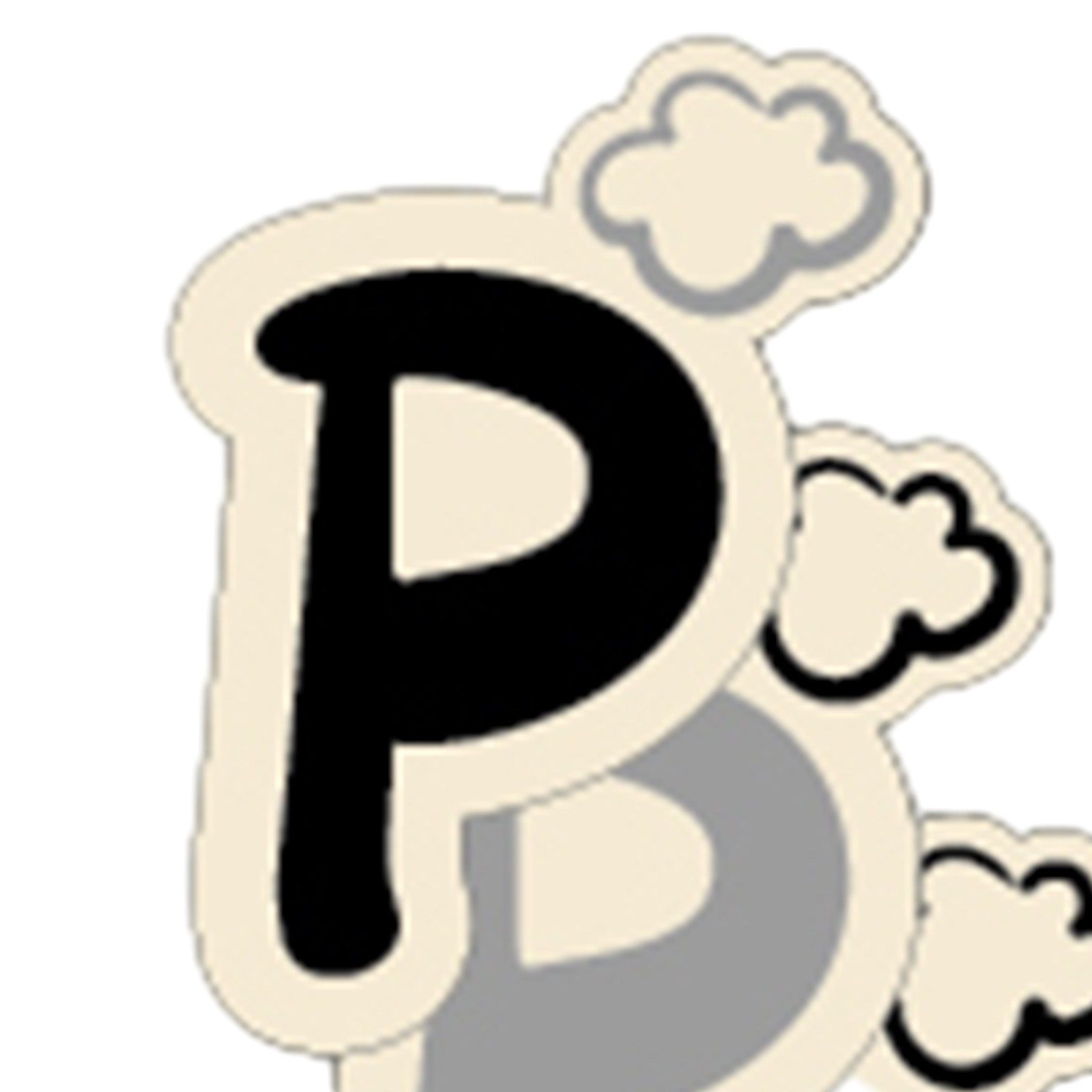 Buchstaben klein P
