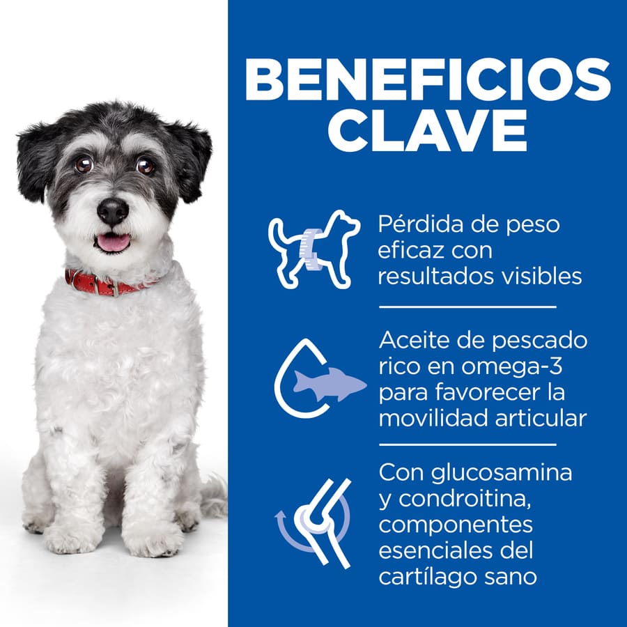 Plano de Ciências Hill's Peso Perfeito e Mobilidade Ativa Pequeno e Mini Frango para cachorros