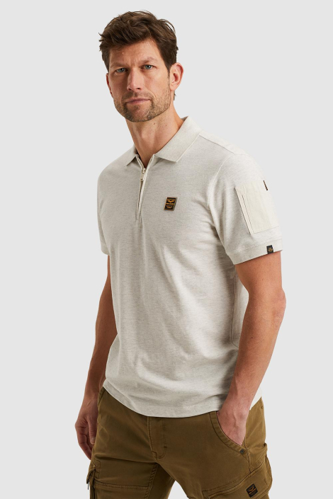 PME legend grijze heren polo