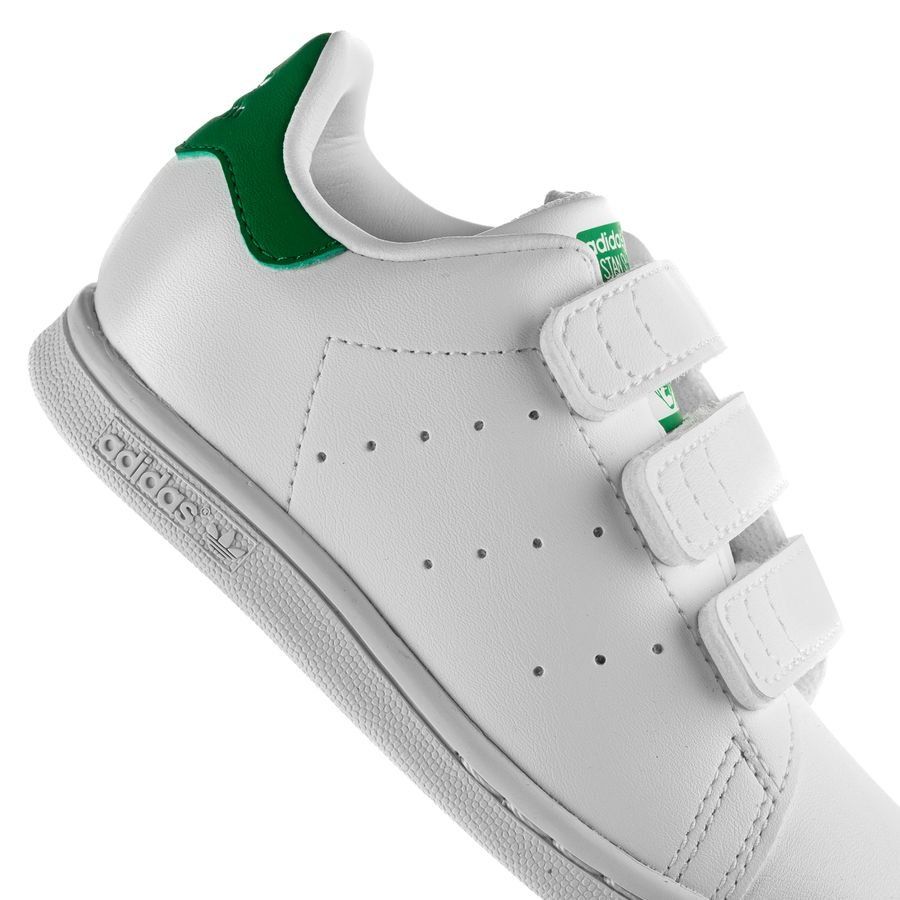 adidas Originals Chaussures Stan Smith - Blanc/Vert Enfant