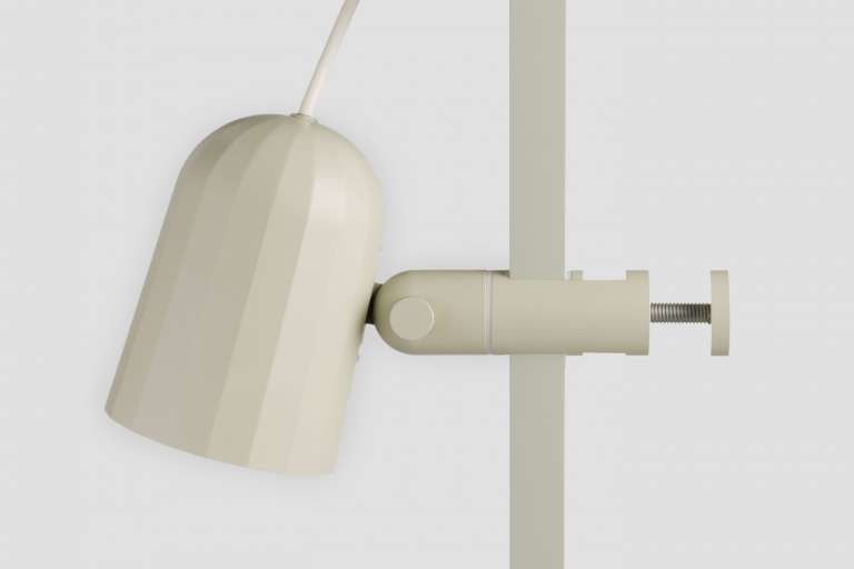 Hay Noc klemlamp LED donkergrijs